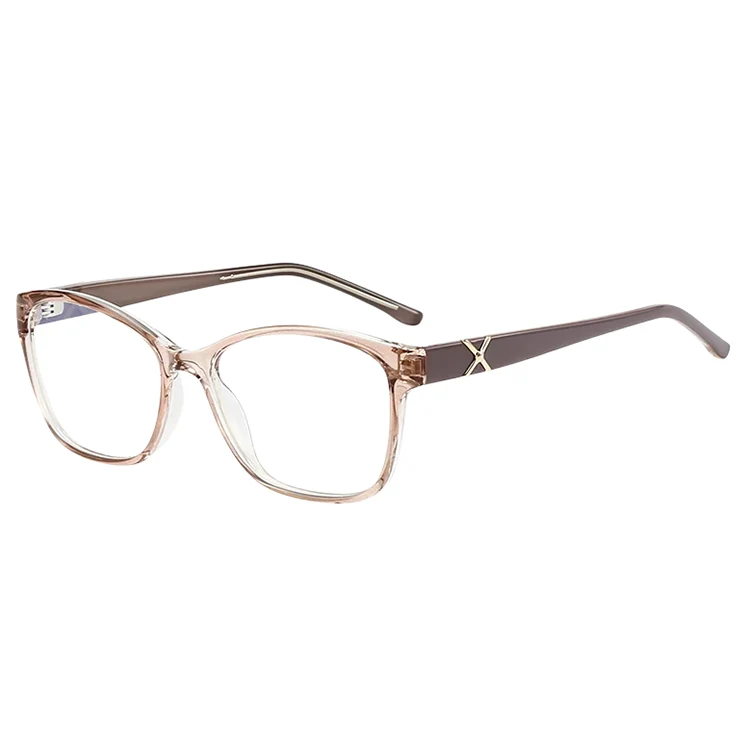 Óculos leves quadrados TR90 Gradient X-Metal
