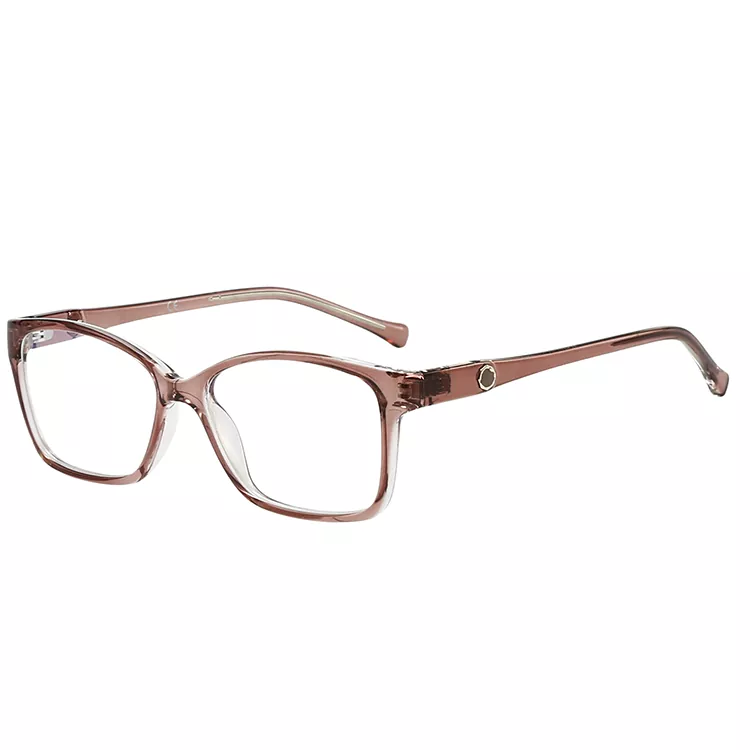 TR90 Óculos flexíveis de cor transparente pastel moderno